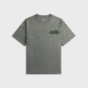 Satisfy MothTech? Tee - Faded Black