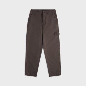 Stone Island Ghost Weatherproof Cotton Canvas Cargo Pant - Dark Brown