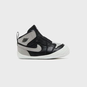 Jordan Crib Air Jordan 1 - Black / Neck Gray / White