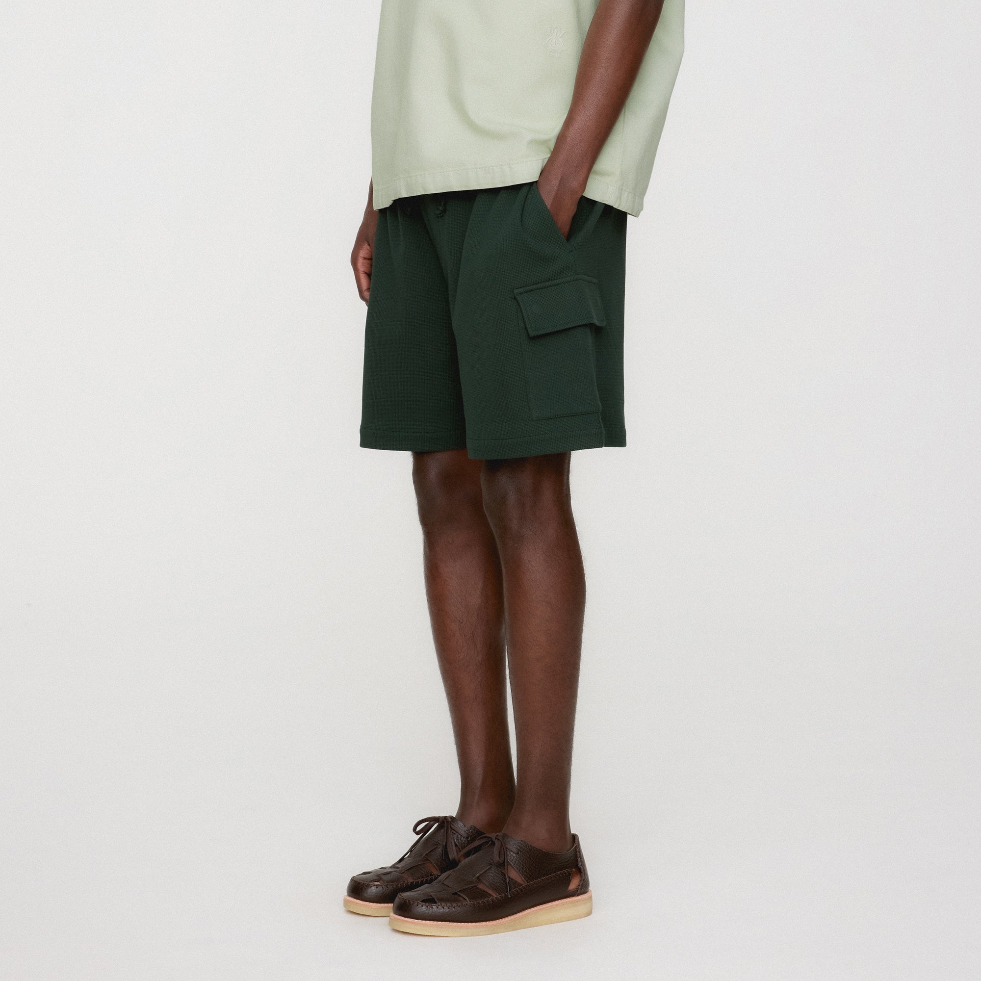 Kith Micro Waffle Fairfax Cargo Short - Stadium - Image 2