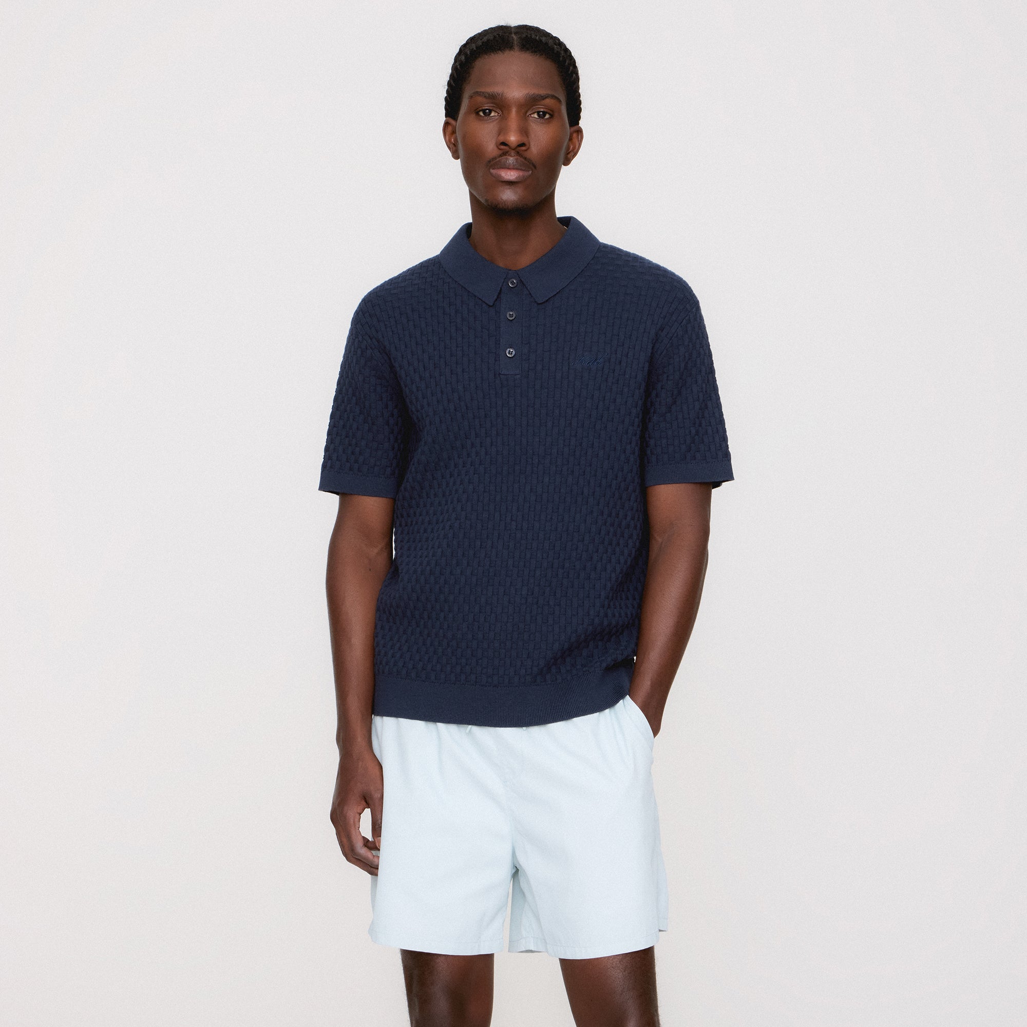 Kith Transitional Active Short - Light Indigo - Image 3