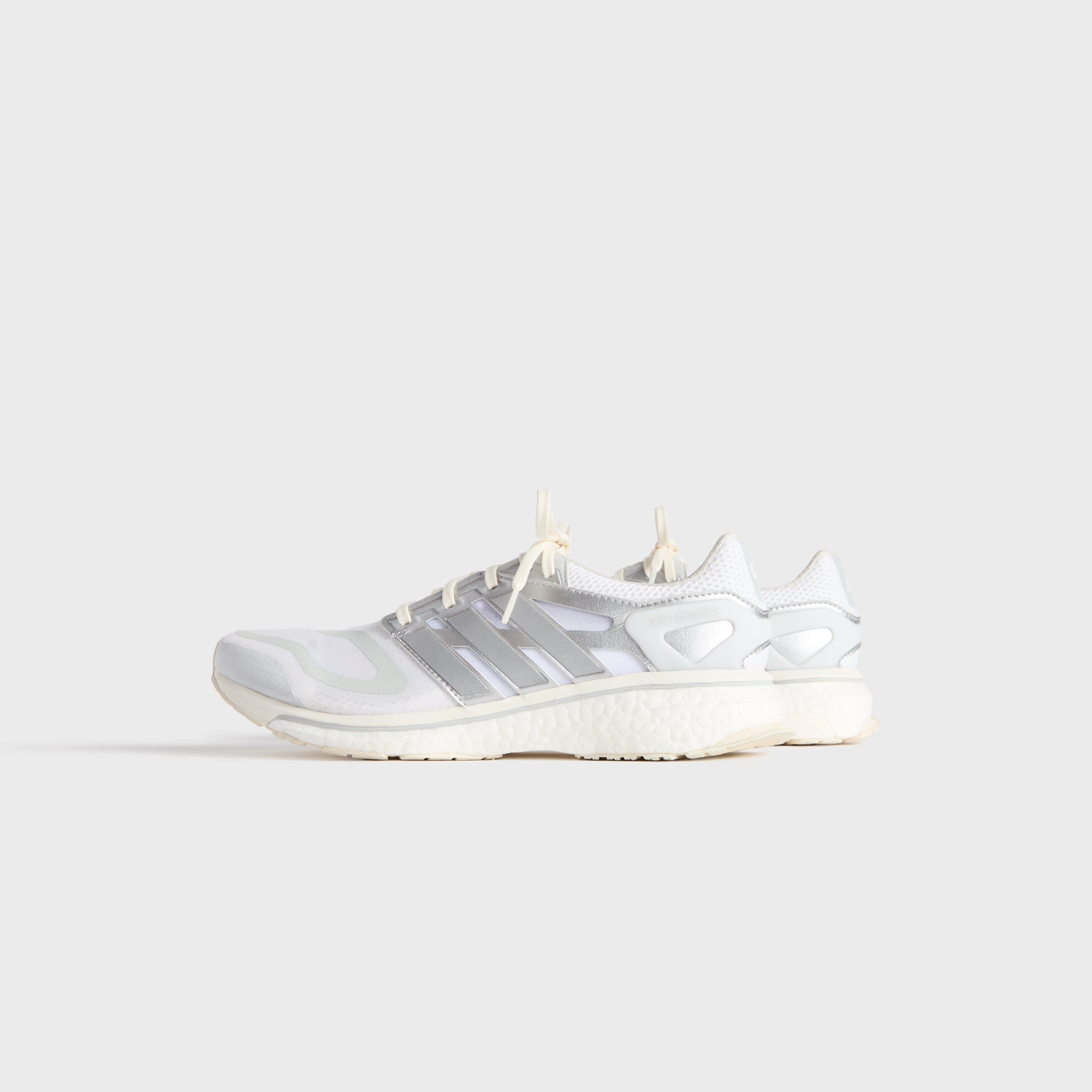Kith for adidas Energy Boost - White / Black / Silver Metallic - Image 3