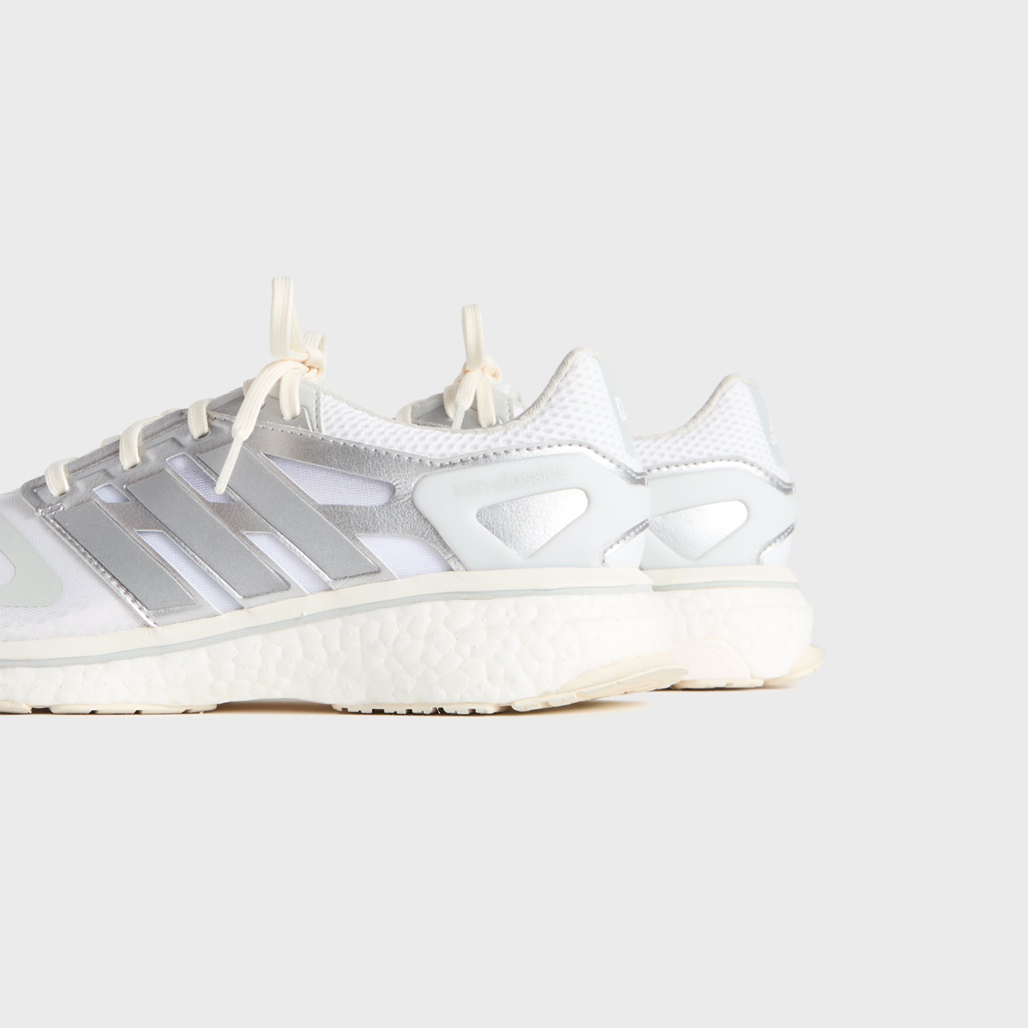 Kith for adidas Energy Boost - White / Black / Silver Metallic - Image 4