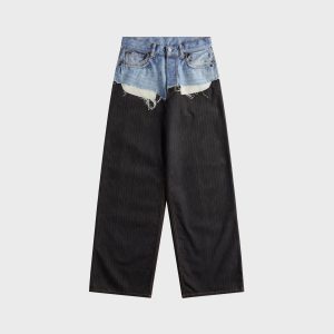 Acne Studios Trompe-L'oeil 1981 Jeans - Blue / Black