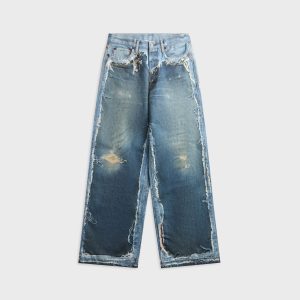 Acne Studios 1981 Trompe L'oeil Jeans - Mid Blue