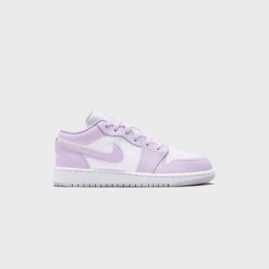 Jordan GS Air Jordan 1 Low - Barely Grape / White / Violet Mist