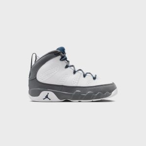 Jordan PS Air Jordan 9 Retro - White / French Blue / Flint Grey