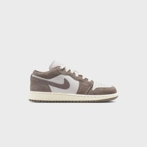 Jordan GS Air Jordan?1 Low - Olive Grey / Enigma Stone / Summit White / Pale Ivory