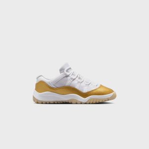 Jordan PS Jordan 11 Retro Low - White / Metallic Gold