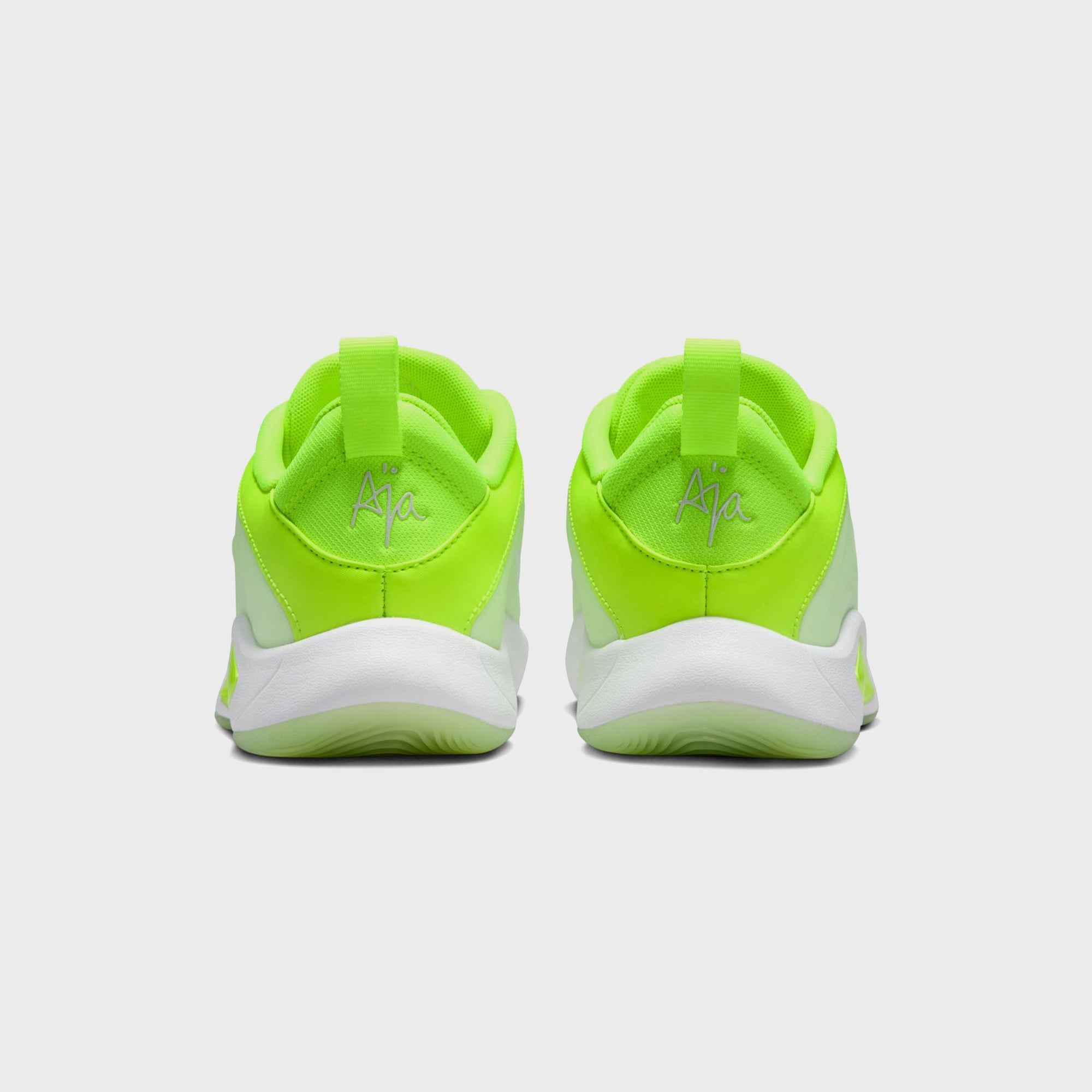 Nike GS A'One - Volt / White / Barely Volt - Image 5