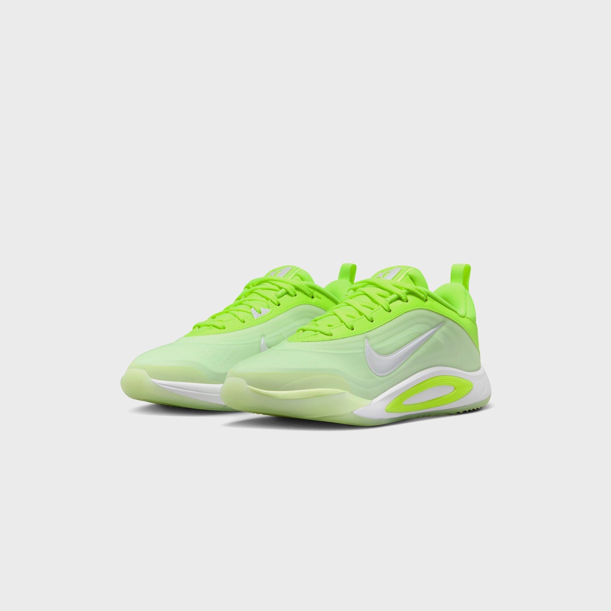 Nike GS A'One - Volt / White / Barely Volt - Image 2