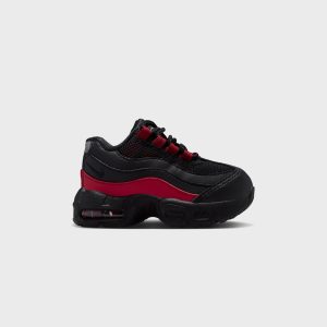 Nike TD Air Max 95 Recraft - Black / Team Crimson / Wolf Grey