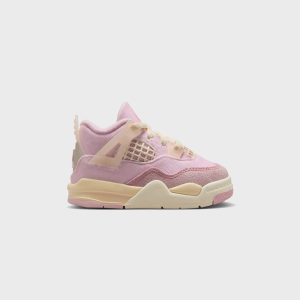 Jordan TD Air Jordan 4 Retro - Pearl Pink / Iced Carmine / Coconut Milk