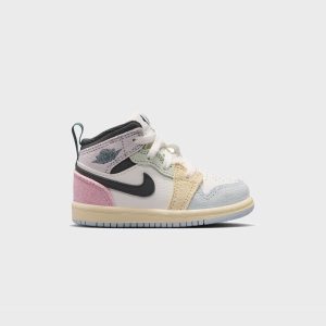 Jordan TD Air Jordan 1 Mid SE - Sail / Iced Jade / Anthracite / Jade Aura