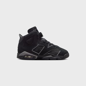 Jordan GS Air Jordan 6 Retro - Black / Multi Color / Reflect