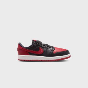 Jordan PS Air Jordan 1 Retro Low OG - Black / Varsity Red / Summit White