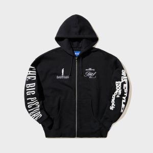Awake NY The Big Picture Zip Hoodie - Black