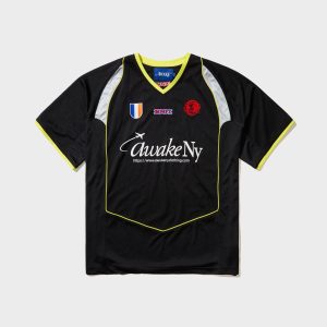 Awake NY Unisphere Warm Up Jersey - Black