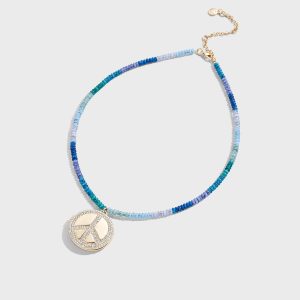 BAUBLEBAR Kids Locket Necklace - Peace