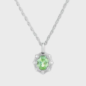 Bleue Burnham Mini Bamboo Pendant - Green