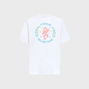 Casablanca Dance Joy Classic Tee - Bright White