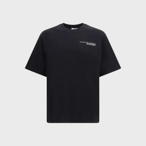 Casablanca Glitch Orchid Oversized Tee - Black