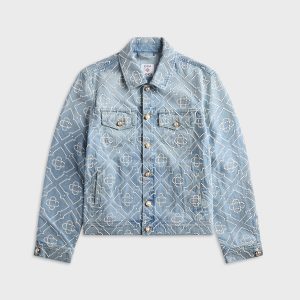 Casablanca Pearl Denim Jacket - Blue