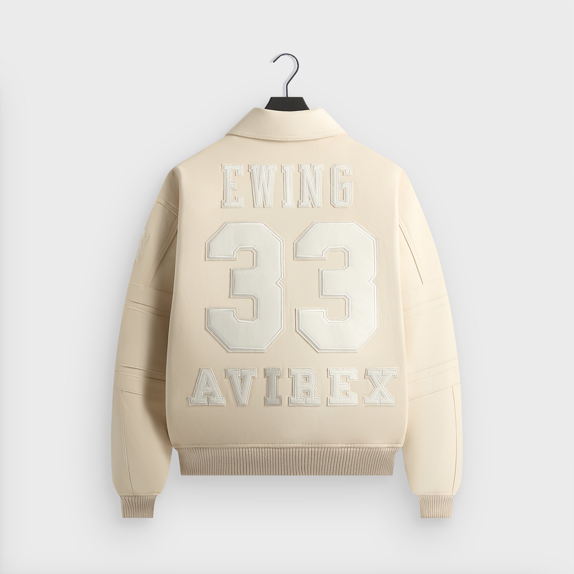 Kith & AVIREX for the New York Knicks Patrick Ewing Legend Jacket - Sandrift - Image 4