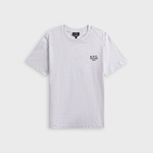 A.P.C. Standard Rue Madame Tee - Light Heather Gray