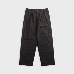 C.P. Company Micro-Reps Boxy Cargo Lens Pant - Black