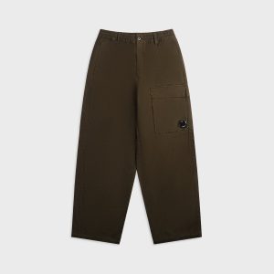 C.P. Company Micro-Reps Boxy Cargo Lens Pant - Ivy Green