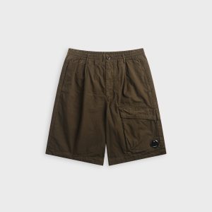 C.P. Company Micro-Reps Boxy Lens Short - Ivy Green