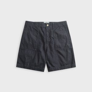 C.P. Company 3/1 Denim Short - Denim Blue