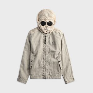 C.P. Company Outerwear Medium Rafia-R Jacket - Dove