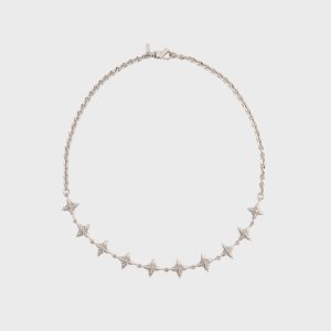 Emanuele Bicocchi Stella Ventis Chain Necklace - Silver