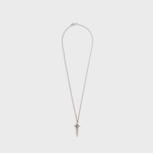 Emanuele Bicocchi Star Wind Dagger Necklace - Silver