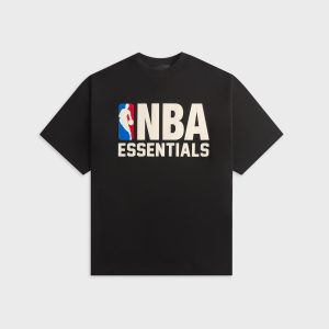 Essentials NBA 90S Fit Tee - Vintage Black