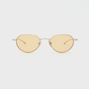 Flatlist Lucien - Brushed Light Gold / Yellow Lens