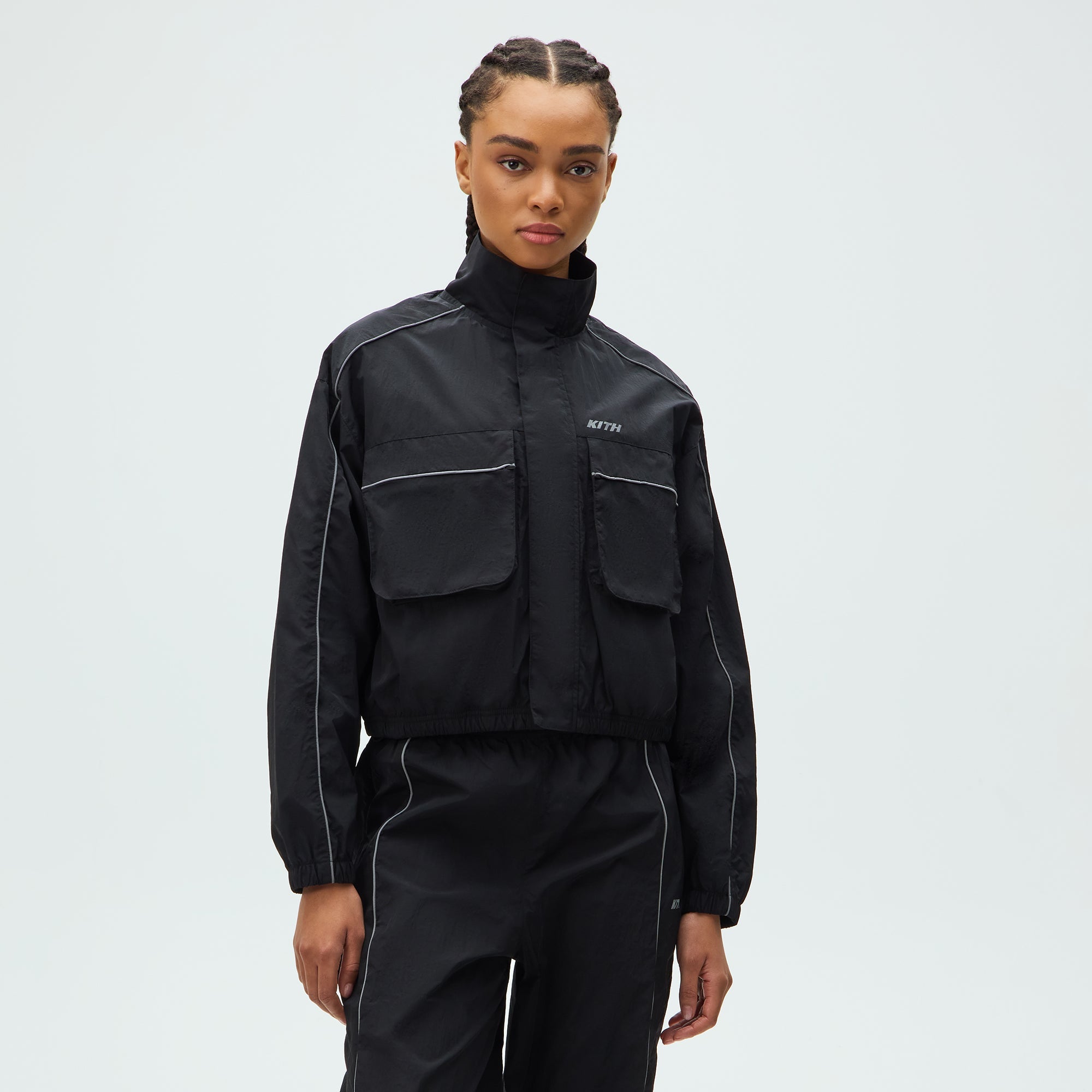 Kith Women Lowen Track Jacket - Black - Image 2