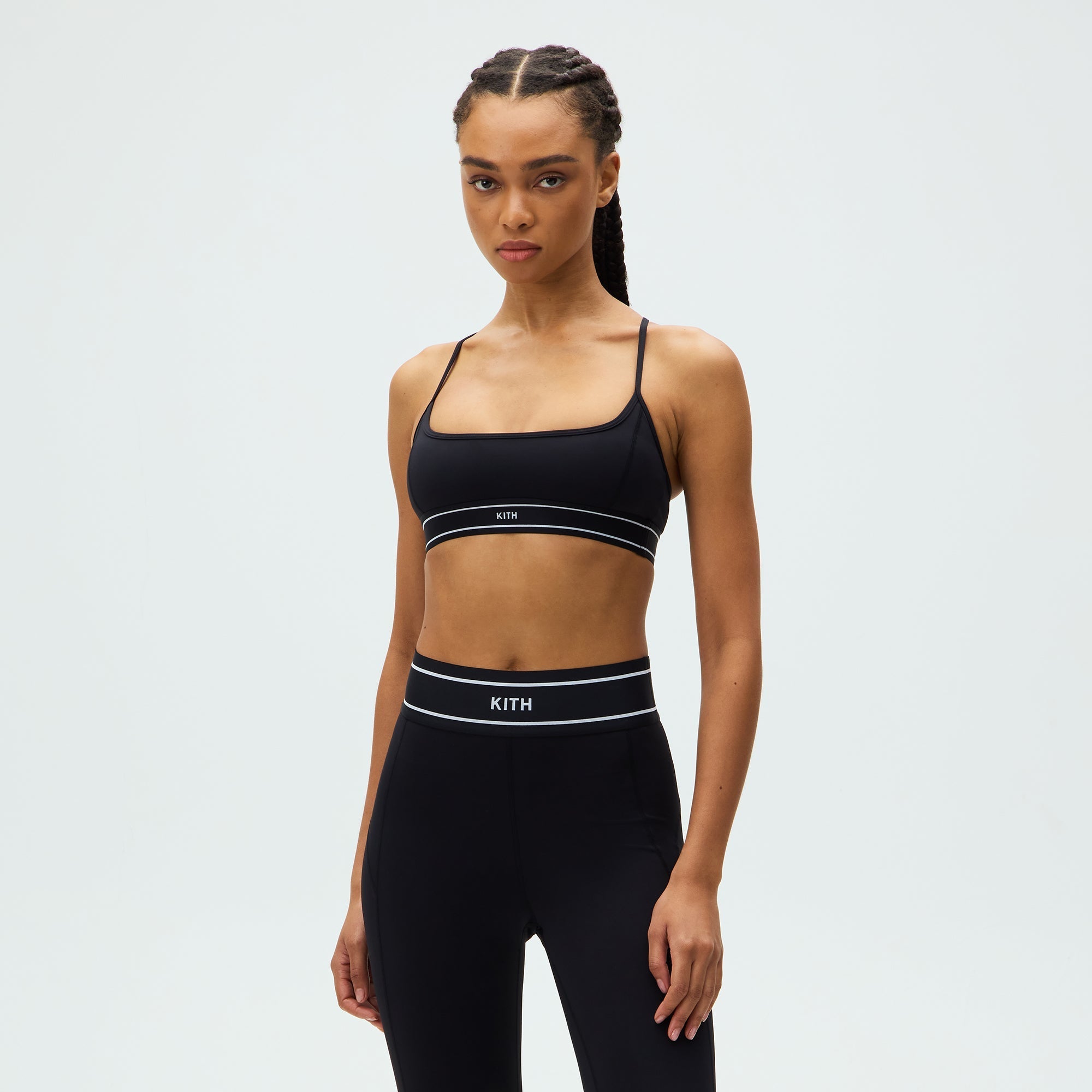 Kith Women Nadia Low Impact Bra - Black - Image 2