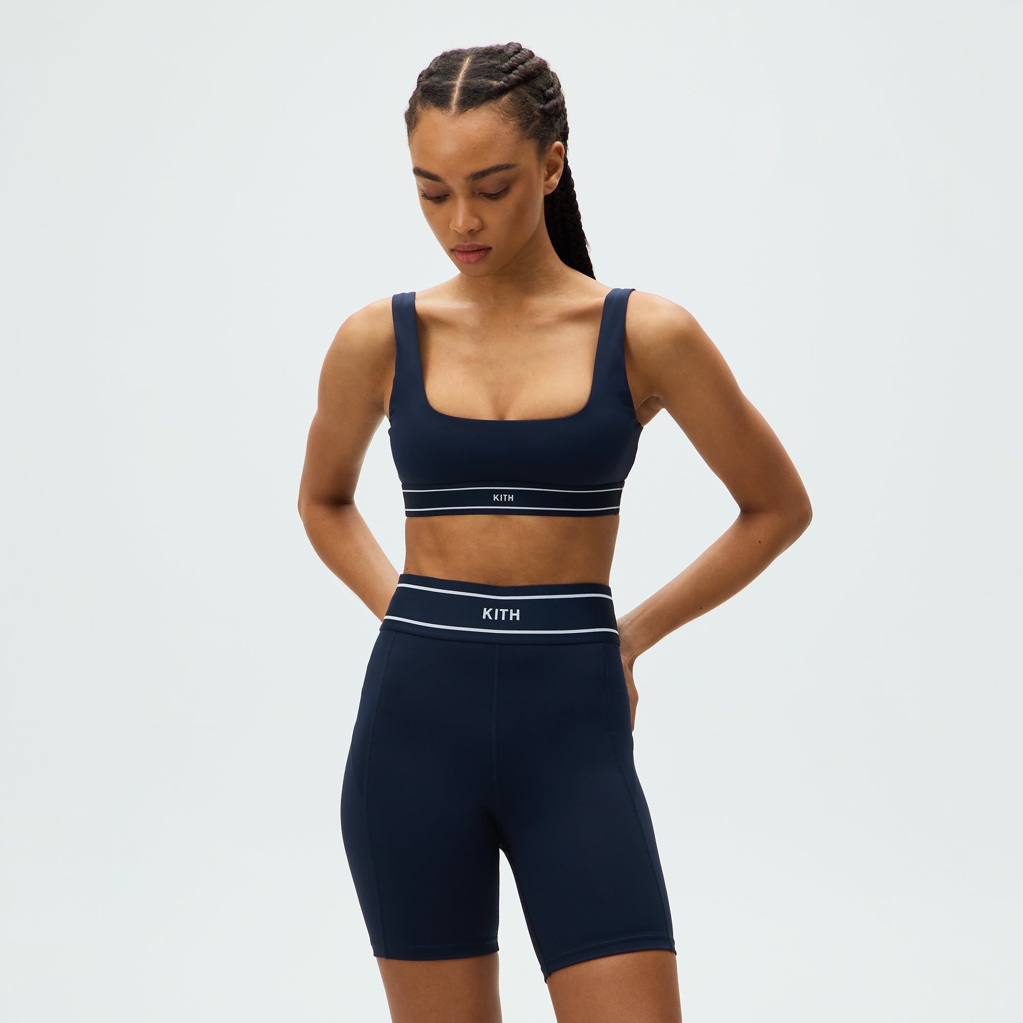 Kith Women Elle U-Neck Active Bra - Nocturnal - Image 2