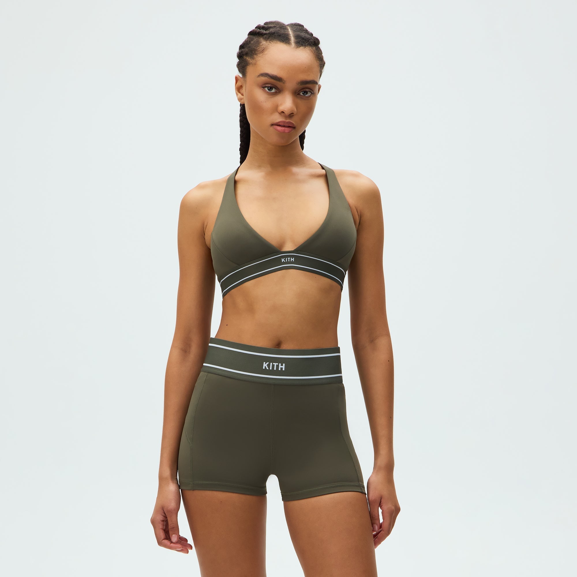 Kith Women Cay Plunge Active Bra - Terrain - Image 2