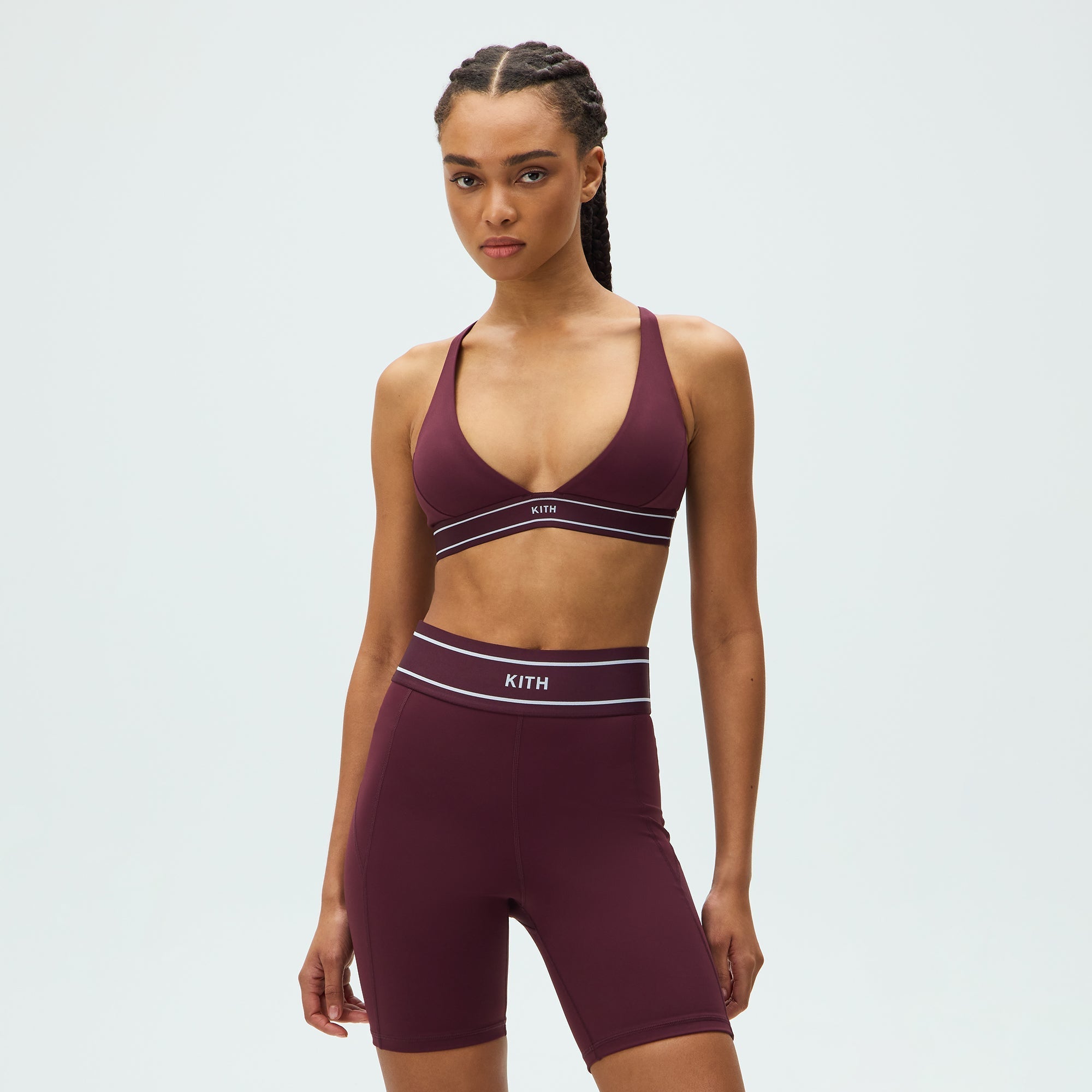 Kith Women Cay Plunge Active Bra - Essence - Image 2