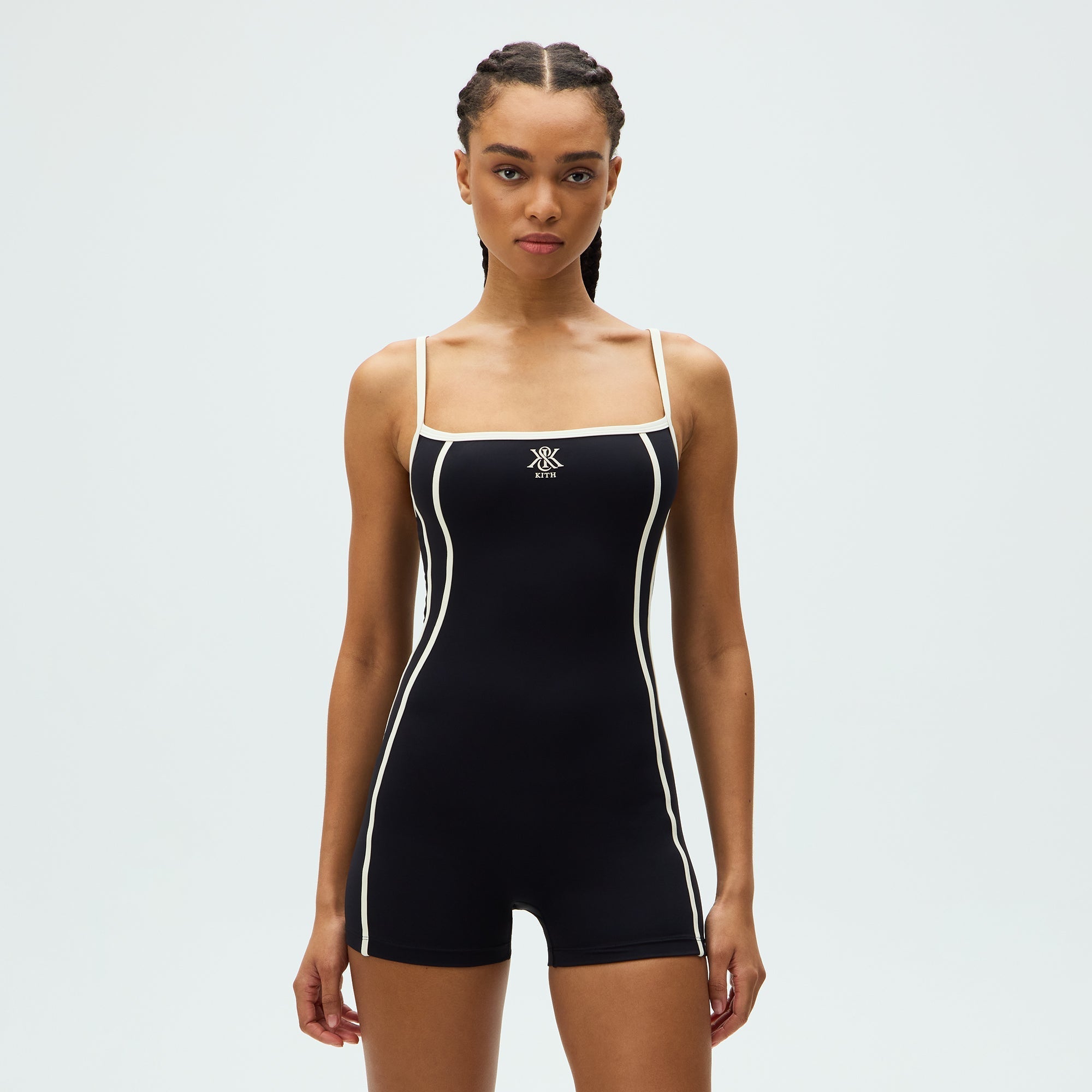 Kith Women Remi Active Romper - Black - Image 2