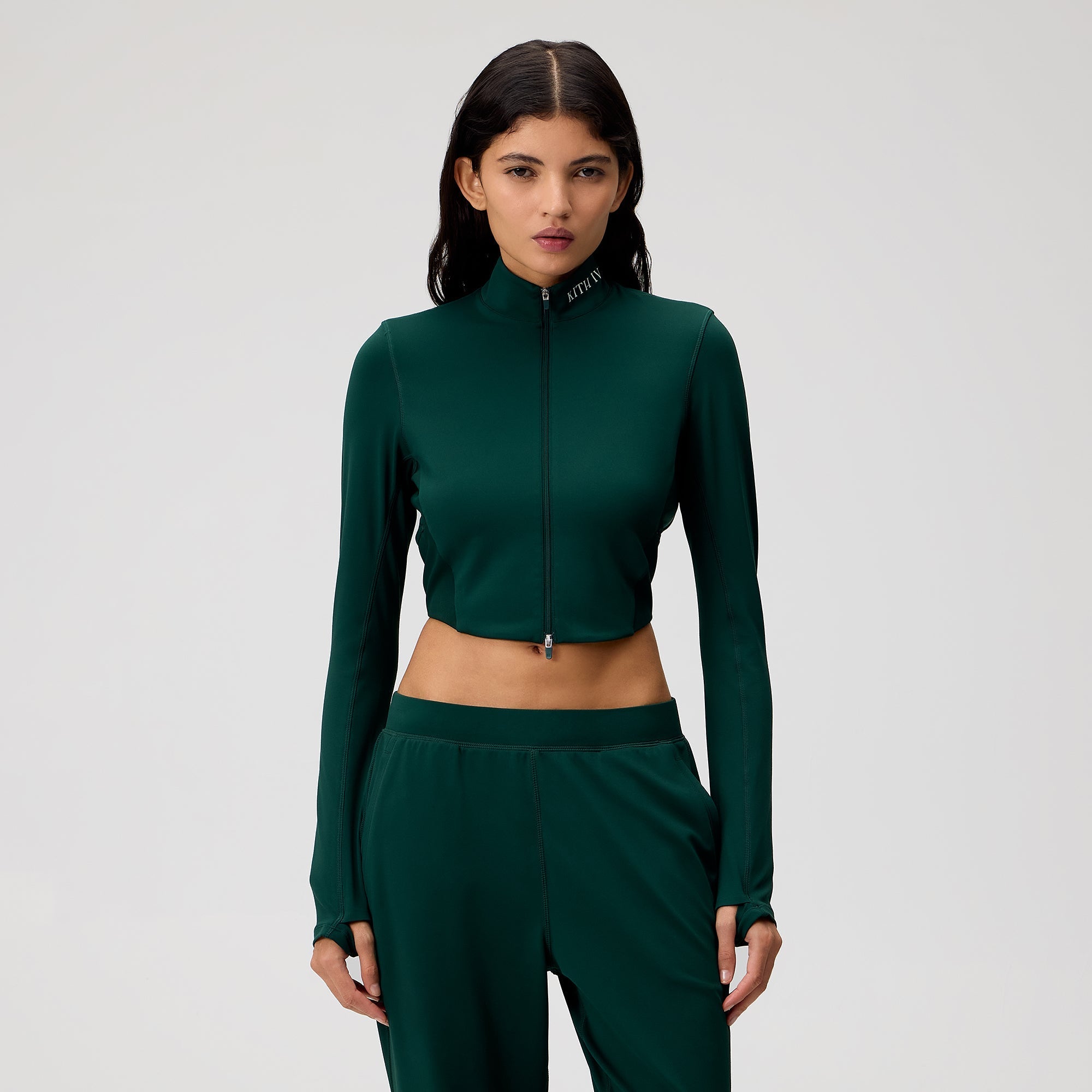 Kith Ivy for Wilson Women's Court 1 Jacket 2.0 - Ivy Green - Image 2