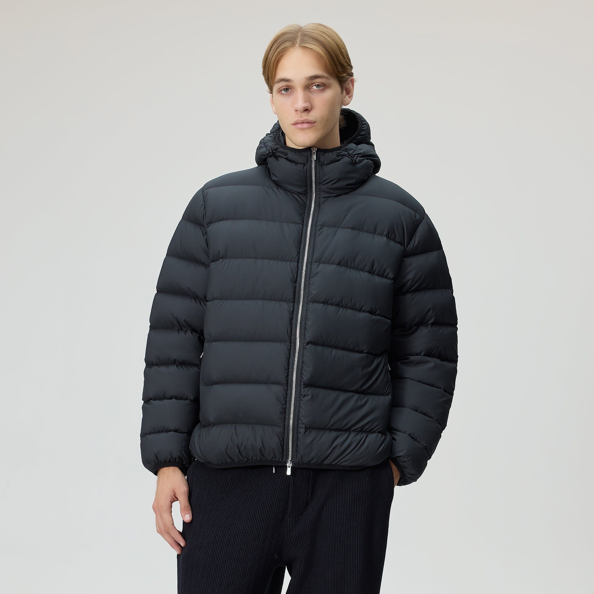 Kith Camron Lightweight Down Puffer Jacket - Black - Image 2