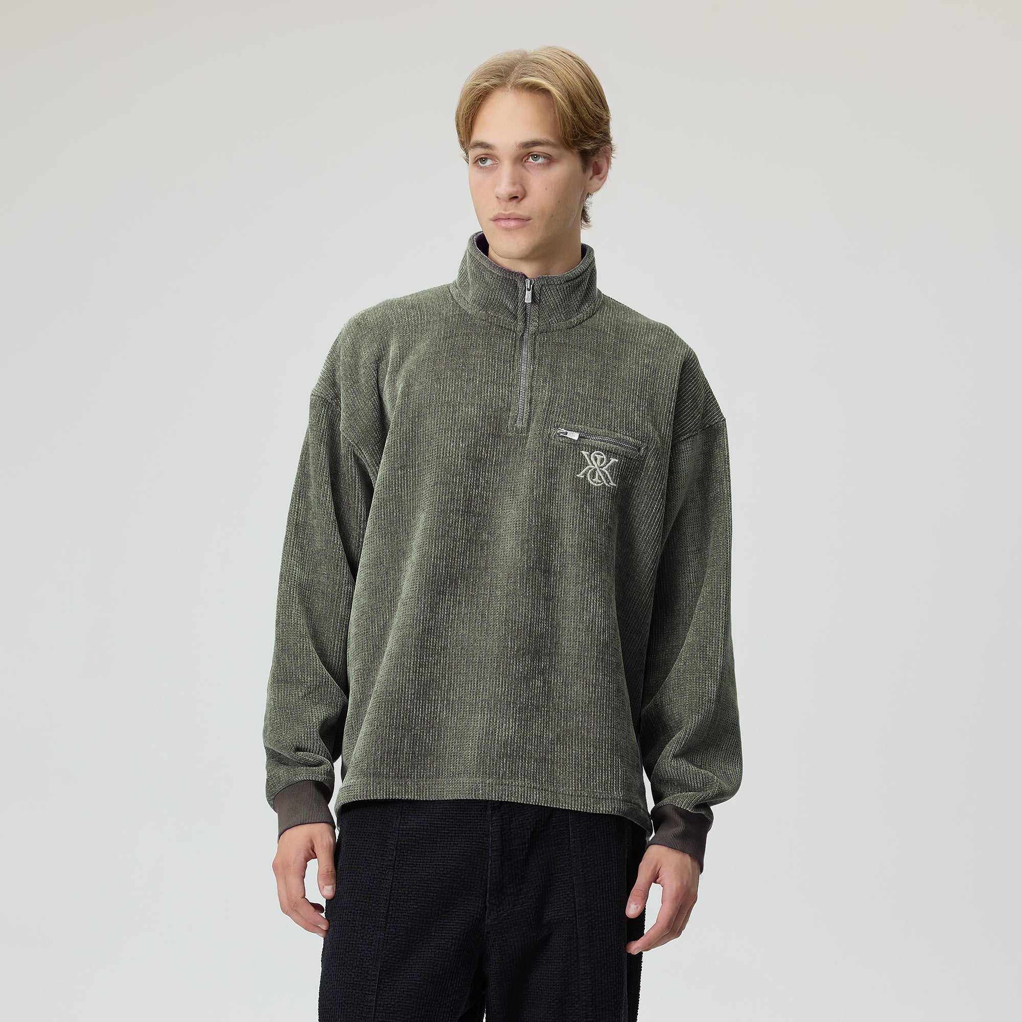 Kith Queensbridge Quarter Zip - Tinge - Image 2