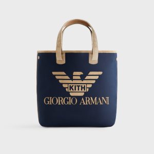 Giorgio Armani & Kith Canvas Tote - Nocturnal