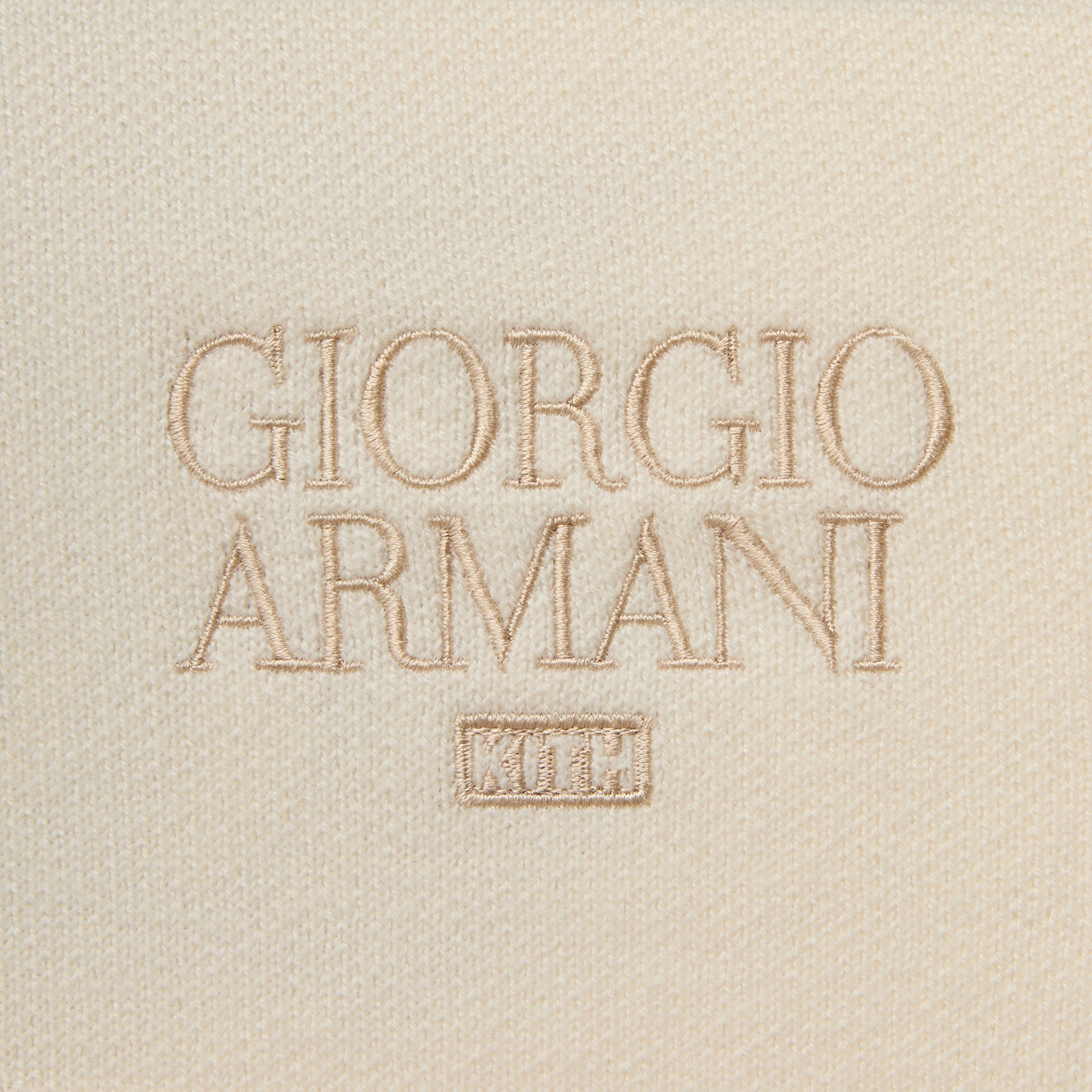 Giorgio Armani & Kith for the New York Knicks Harmon Rugby Polo - Sandrift - Image 6