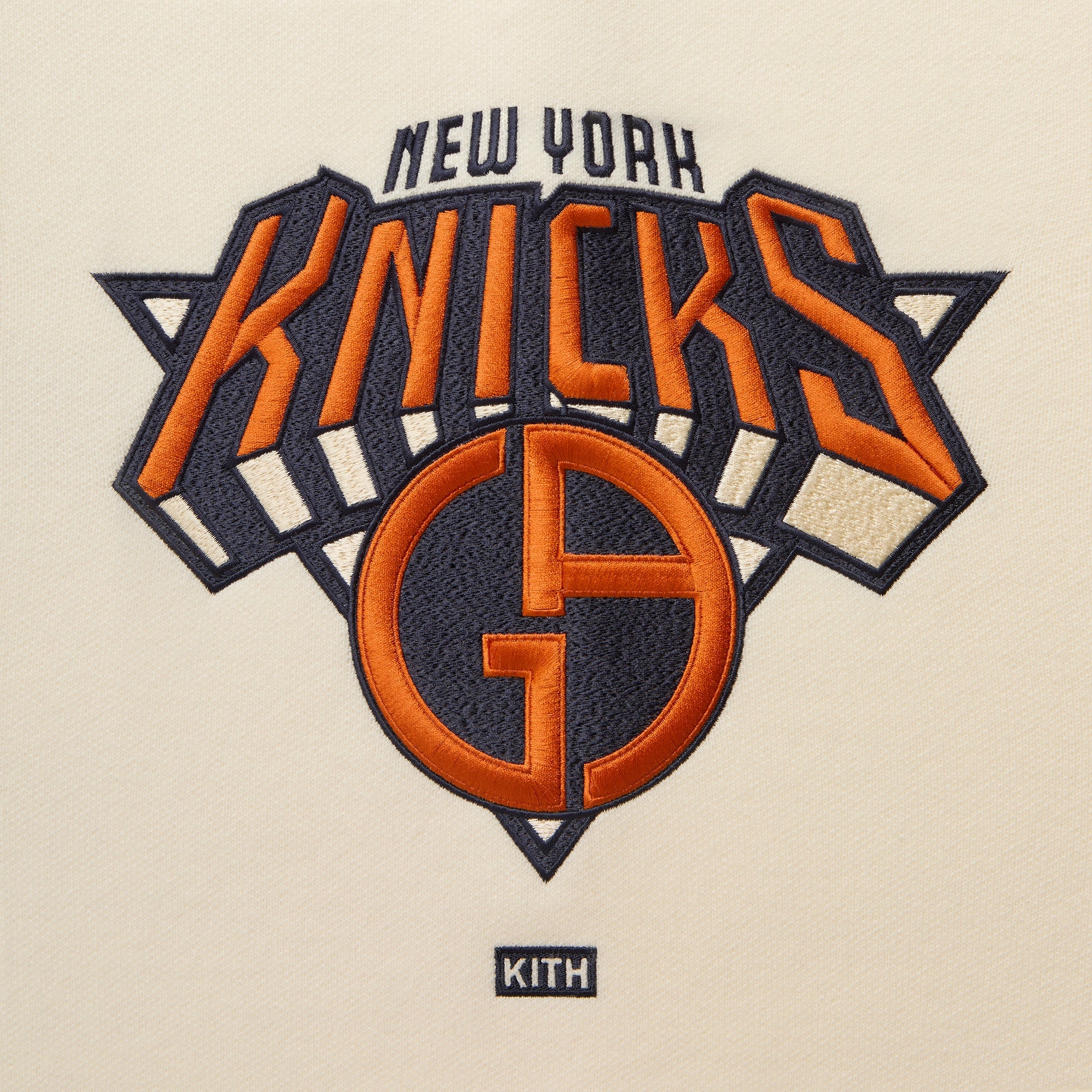 Giorgio Armani & Kith for the New York Knicks Harmon Rugby Polo - Sandrift - Image 8